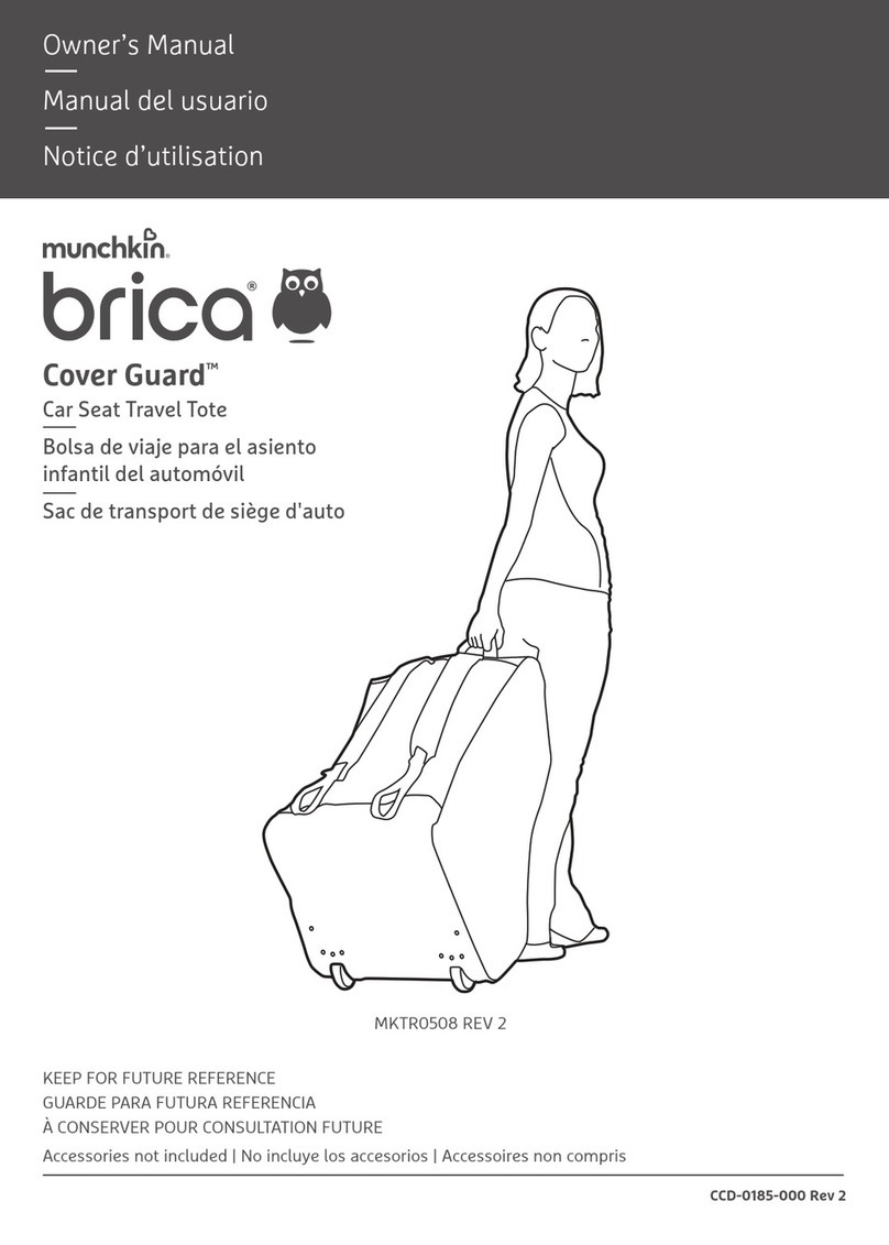 Munchkin Brica Cover Guard owner's manual
