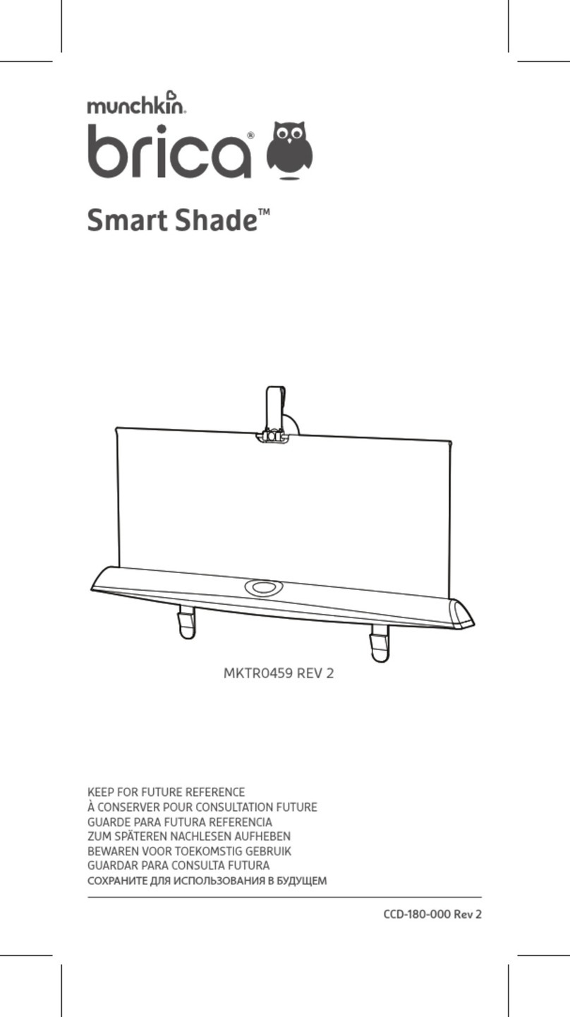 Munchkin Brica Smart Shade instructions