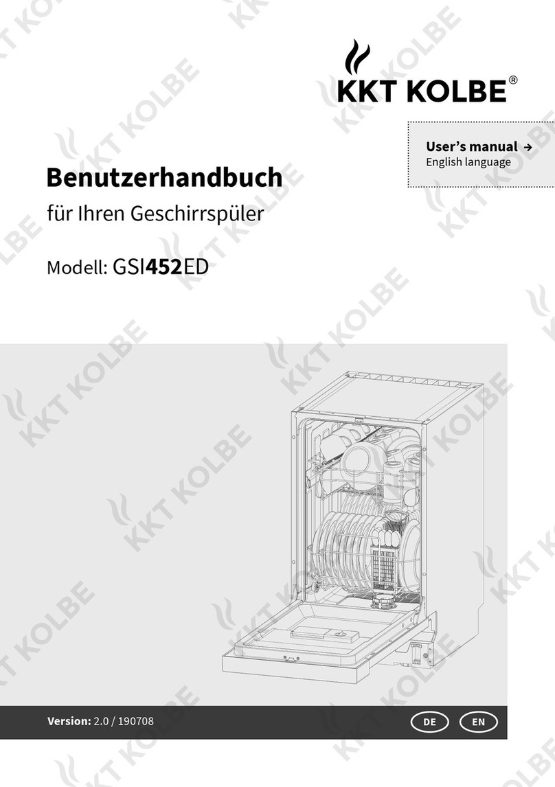 KKT KOLBE GSI452ED user manual