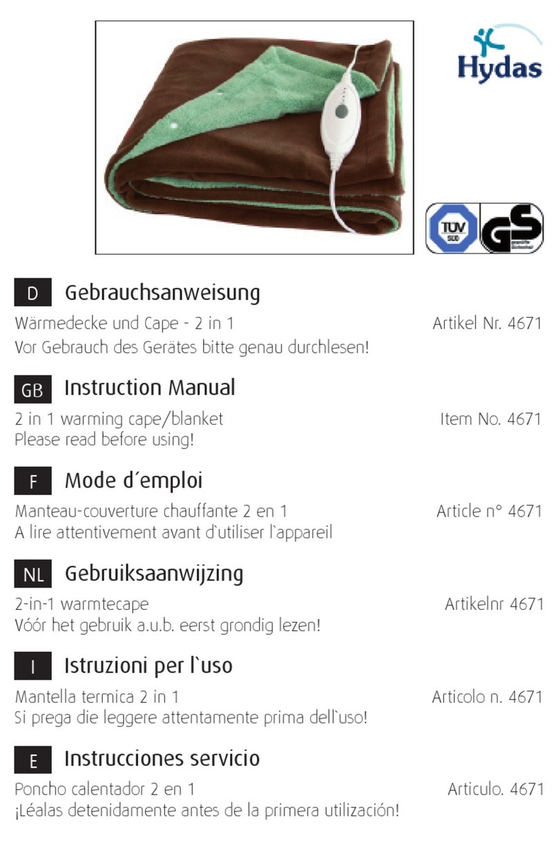 Hydas 4671 instruction manual