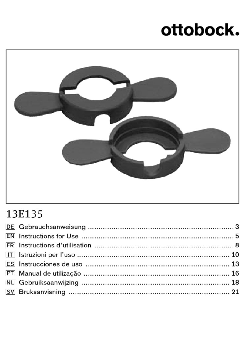 Otto Bock 13E135 Instructions for use