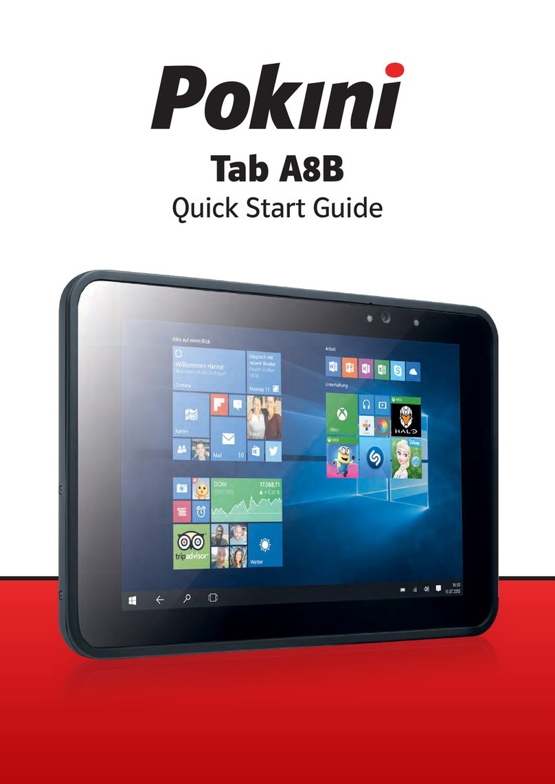 Pokini Tab A8B quick start guide