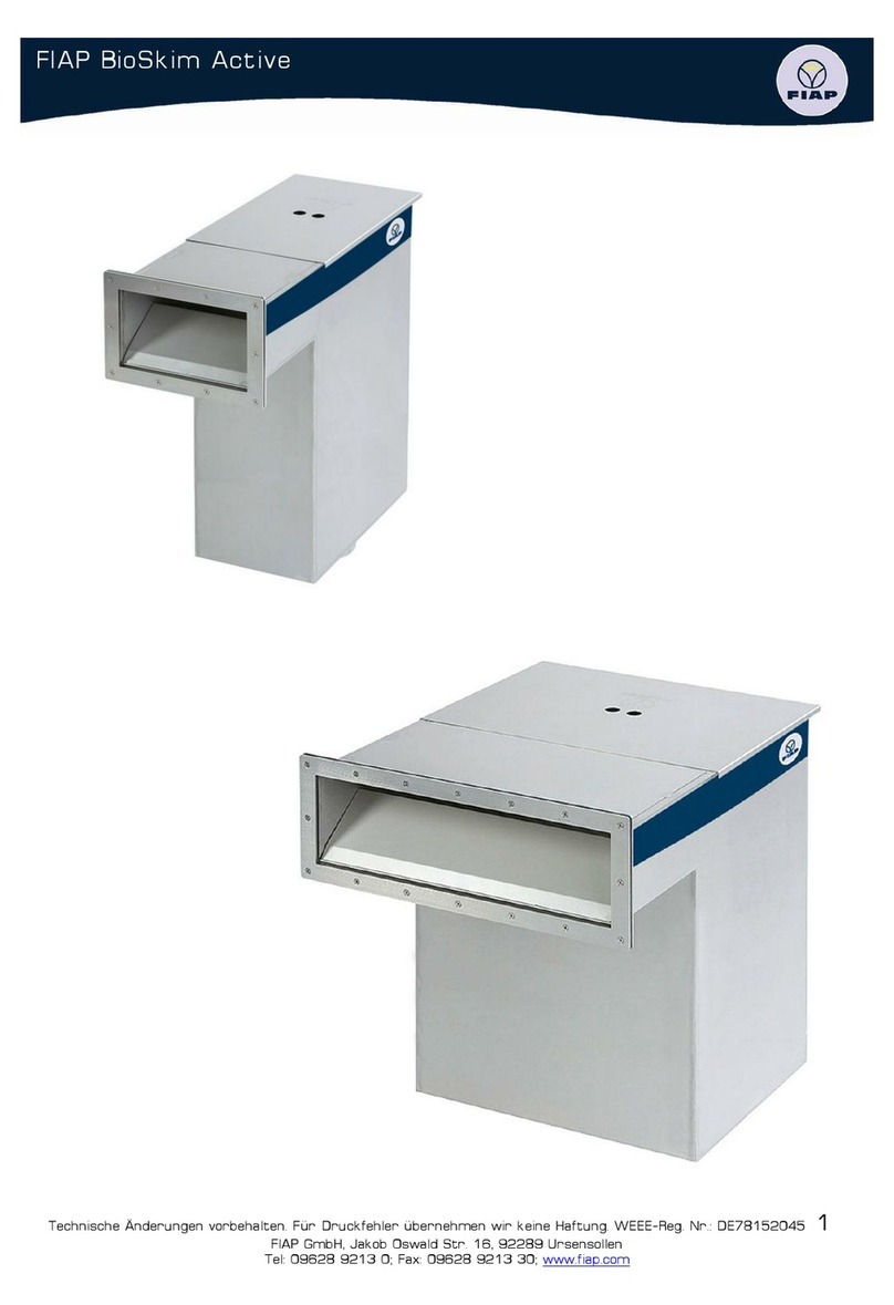 Fiap BioSkim Active 12.000 operating manual Fiap BioSkim Active 12.000 operating manual