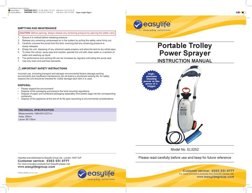 Easylife EL5252 instruction manual