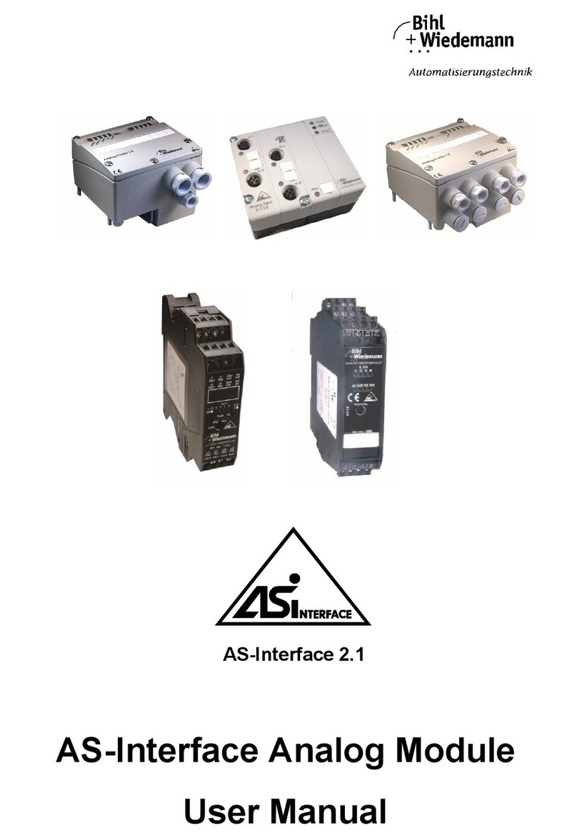 bihl+Wiedemann AS-Interface 2.1 user manual