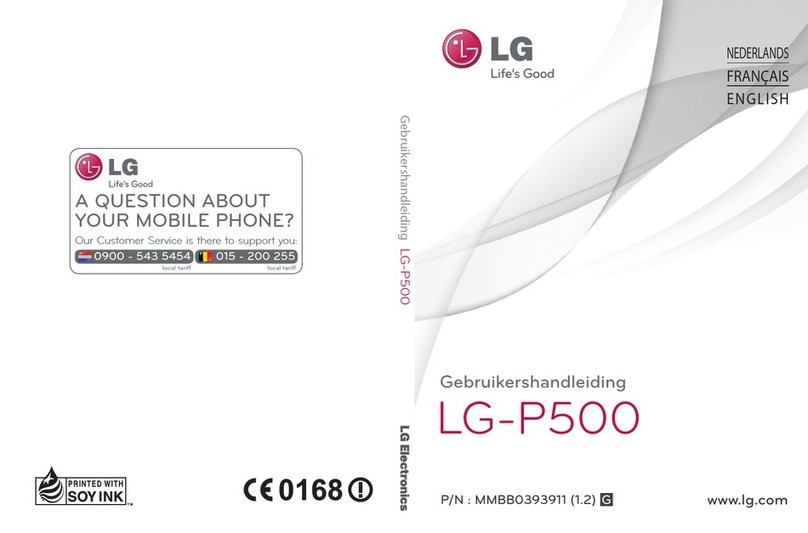 LG P500 User manual