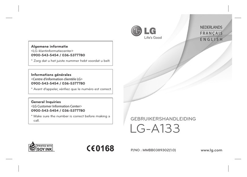 LG A133 User manual