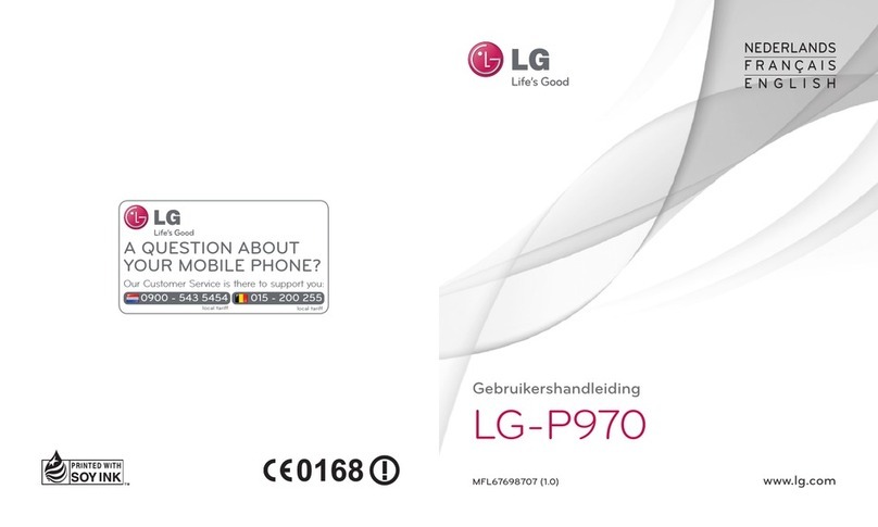LG P970 User manual
