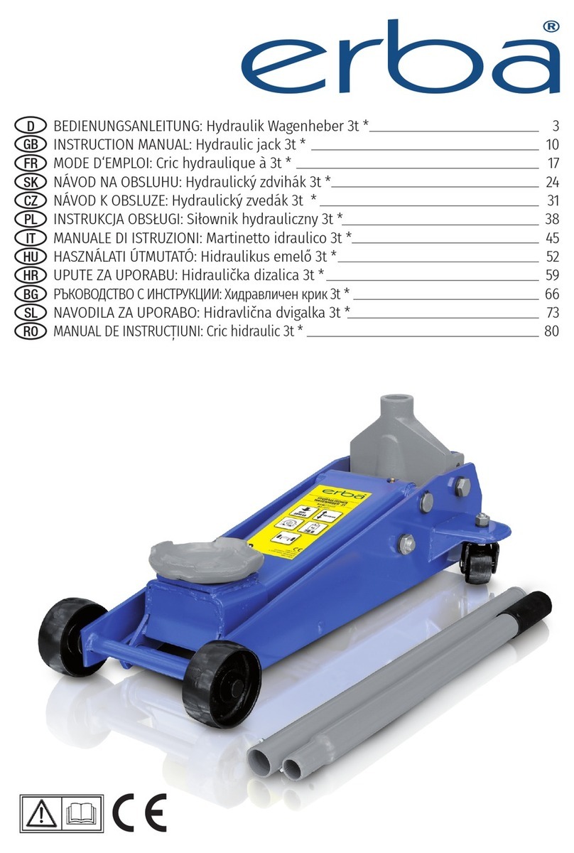 ERBA 03088 instruction manual