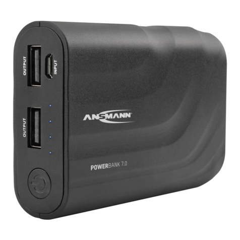 ANSMANN POWERBANK 7.0 User manual