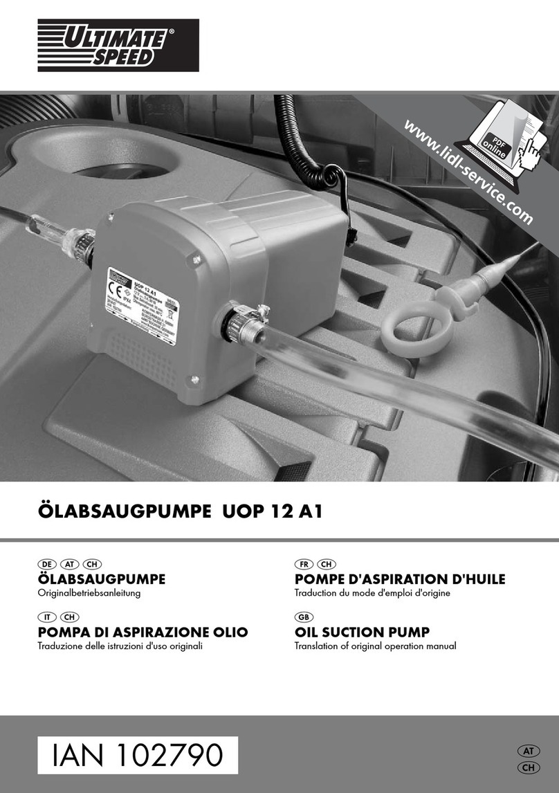 ULTIMATE SPEED UOP 12 A1 translation of original operation manual ULTIMATE SPEED UOP 12 A1 translation of original operation manual