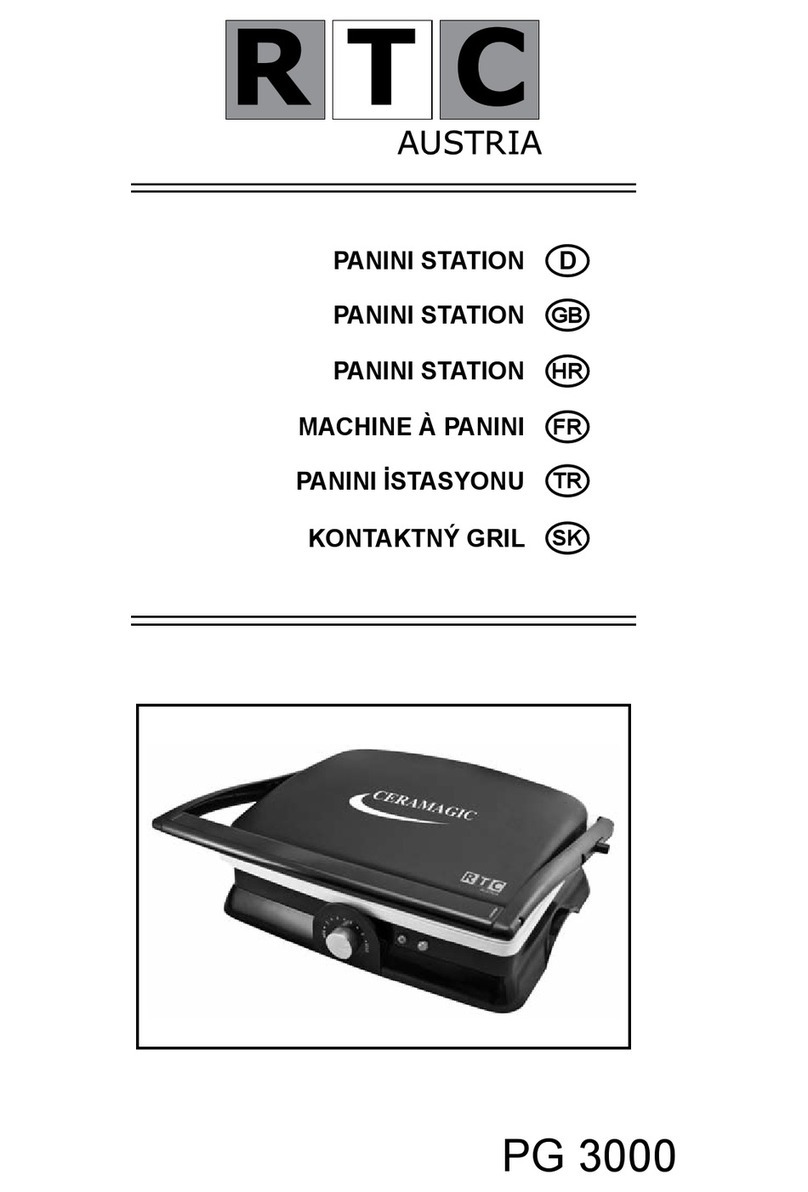 RTC PG 3000 User manual