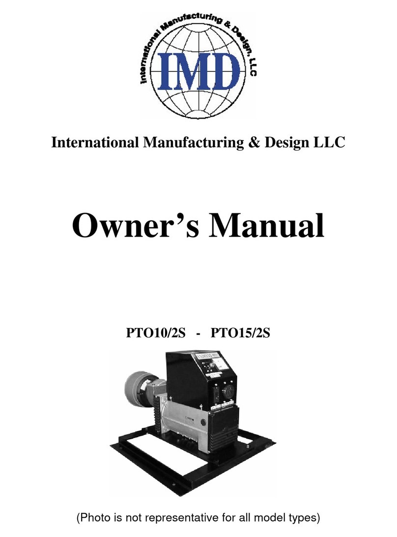 IMD PTO15/2S owner's manual