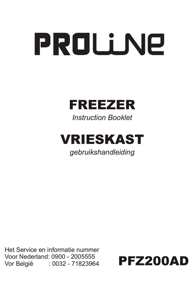 ProWine PFZ200AD Instruction booklet