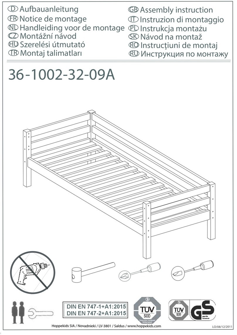Hoppekids 36-1002-32-09A User manual