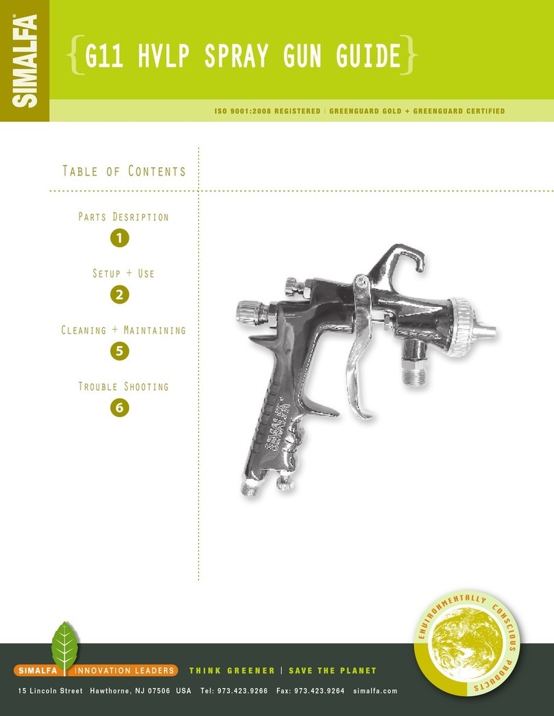 SIMALFA G11 HVLP user guide