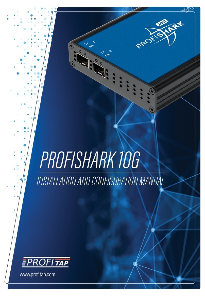 ProfiTap ProfiShark 10G Installation and configuration manual