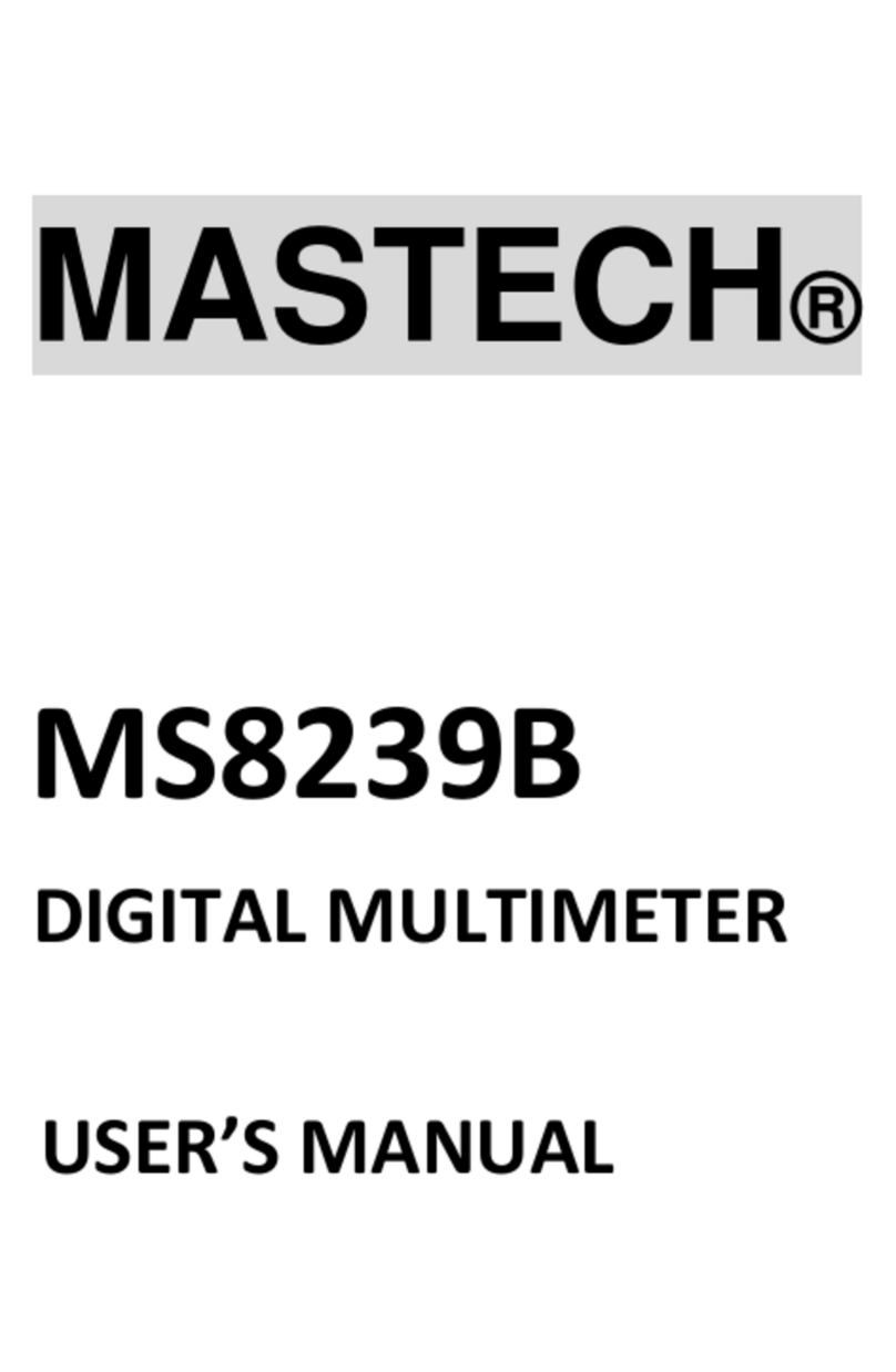 Mastech MS8239B User manual