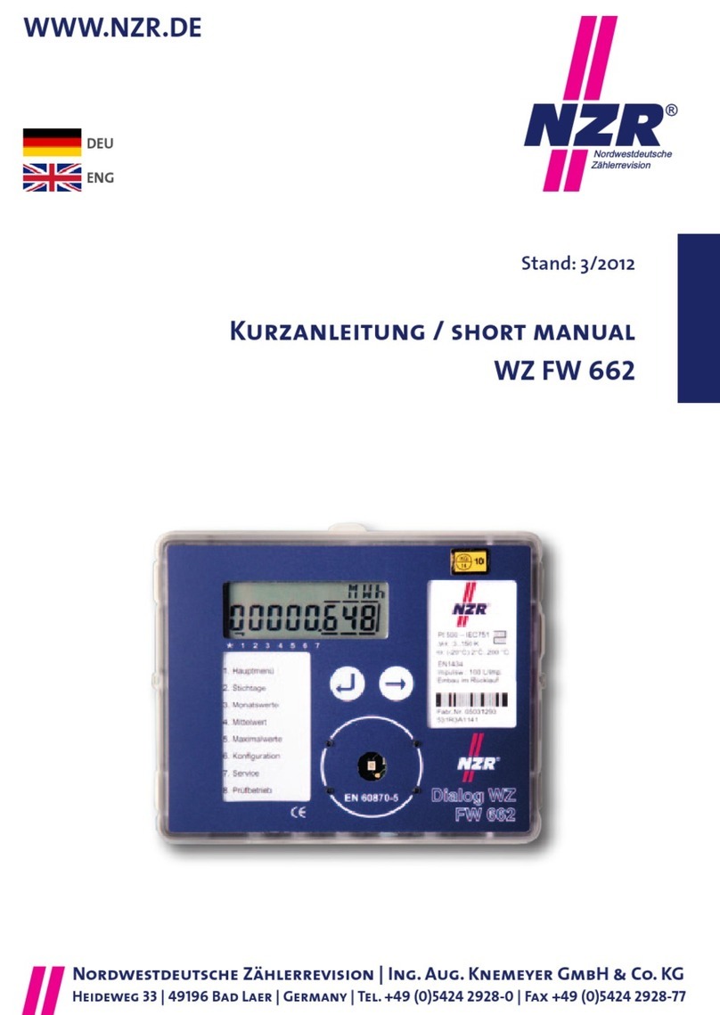 NZR WZ FW 662 Short manual