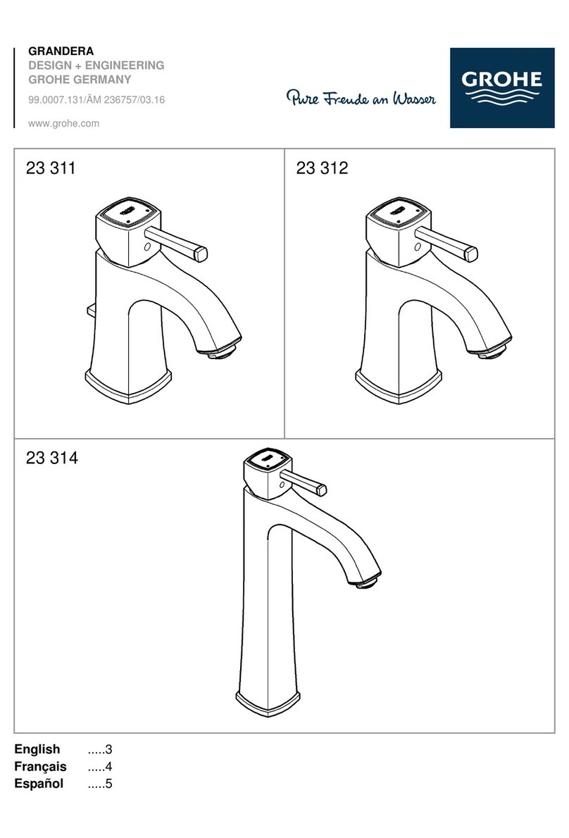 Grohe GRANDERA 23 311 instructions Grohe GRANDERA 23 311 instructions