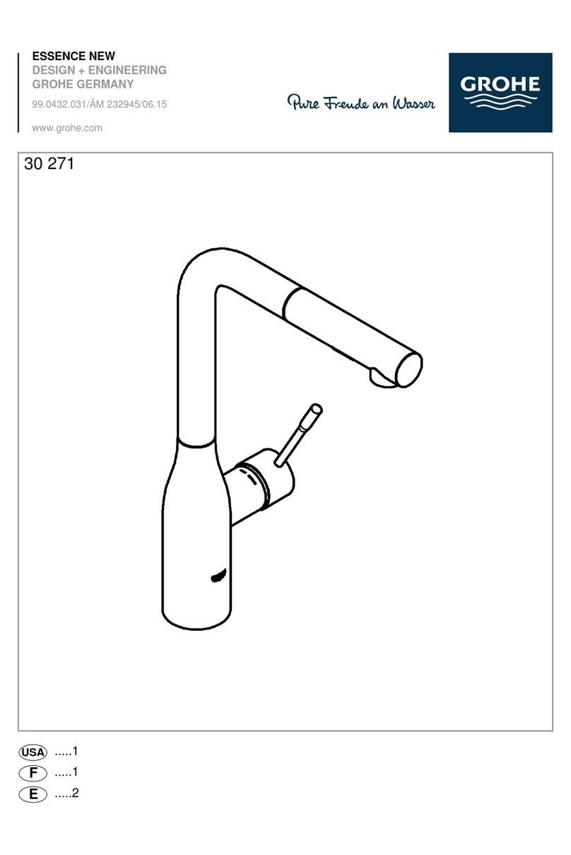 Grohe ESSENCE NEW 30 271 User manual Grohe ESSENCE NEW 30 271 User manual