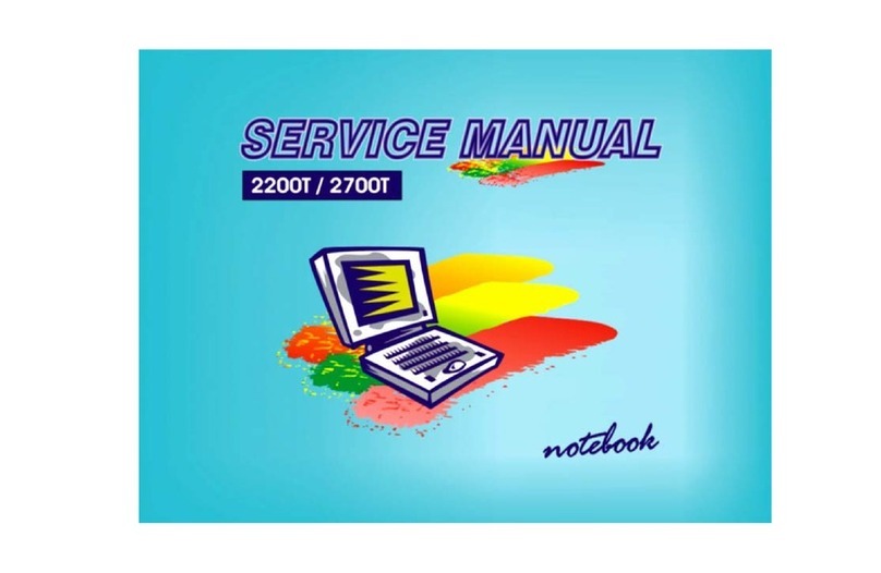 Clevo 2700T User manual