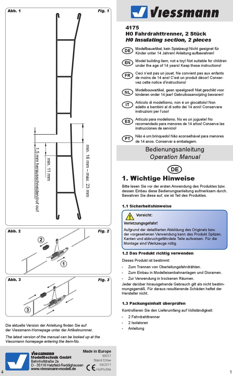 Viessmann 4175 Operation manual