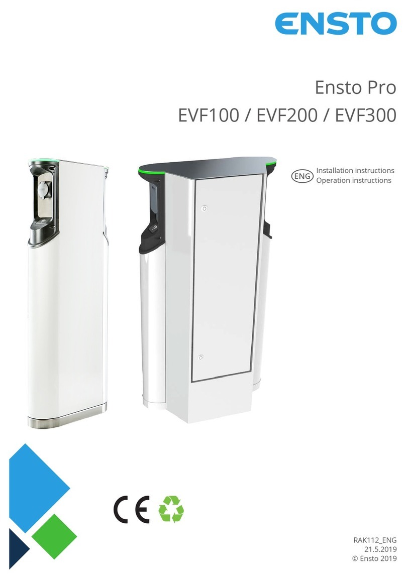 ensto EVF100 User manual