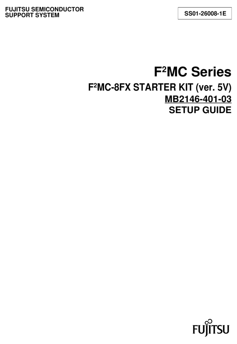 Fujitsu F2 MC-8FX Family Setup guide