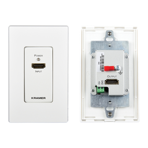 Kramer WP-3H2 installation instructions