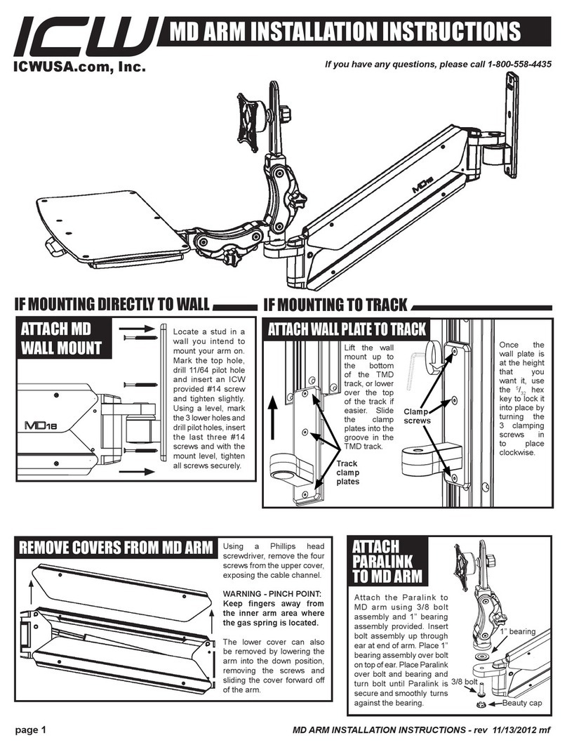 ICW MD ARM Installation instruction