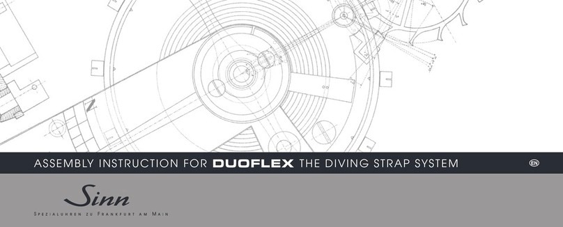 Sinn DUOFLEX Assembly instruction Sinn DUOFLEX Assembly instruction