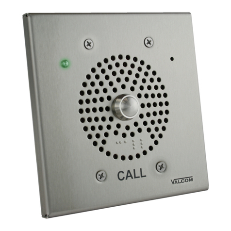 Valcom VIP-176A manual