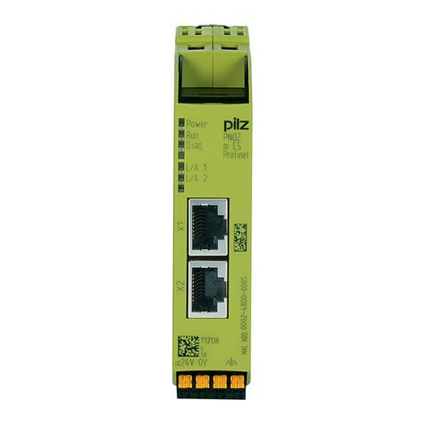 Pilz PNOZ m ES Profinet operating manual