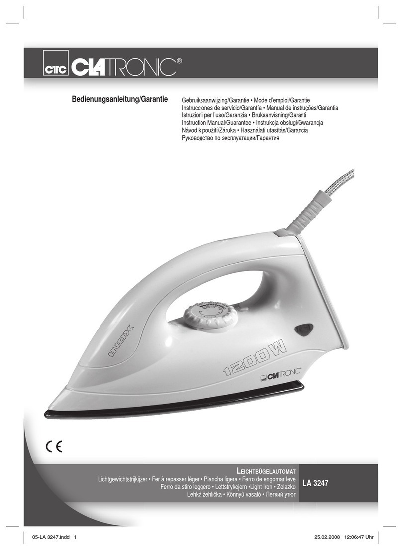 Clatronic LA 3247 Instruction manual & guarantee
