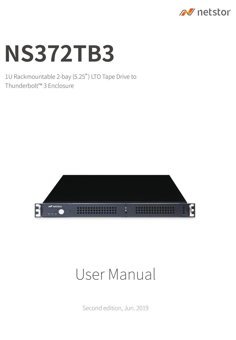 Netstor NS372TB3 User manual
