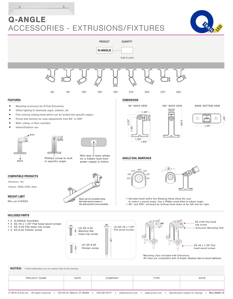qtran Q-Angle User manual