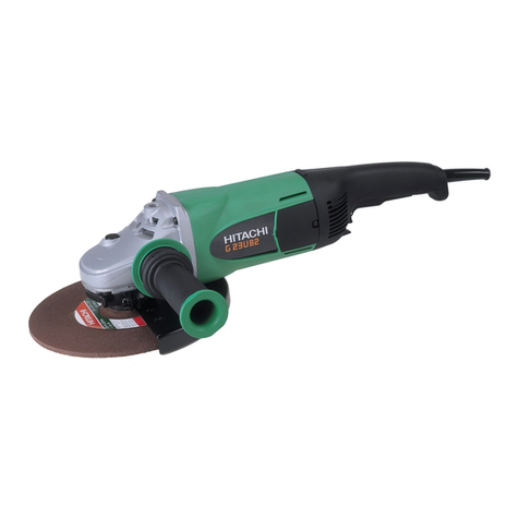 Hitachi G 18UA2 Handling instructions
