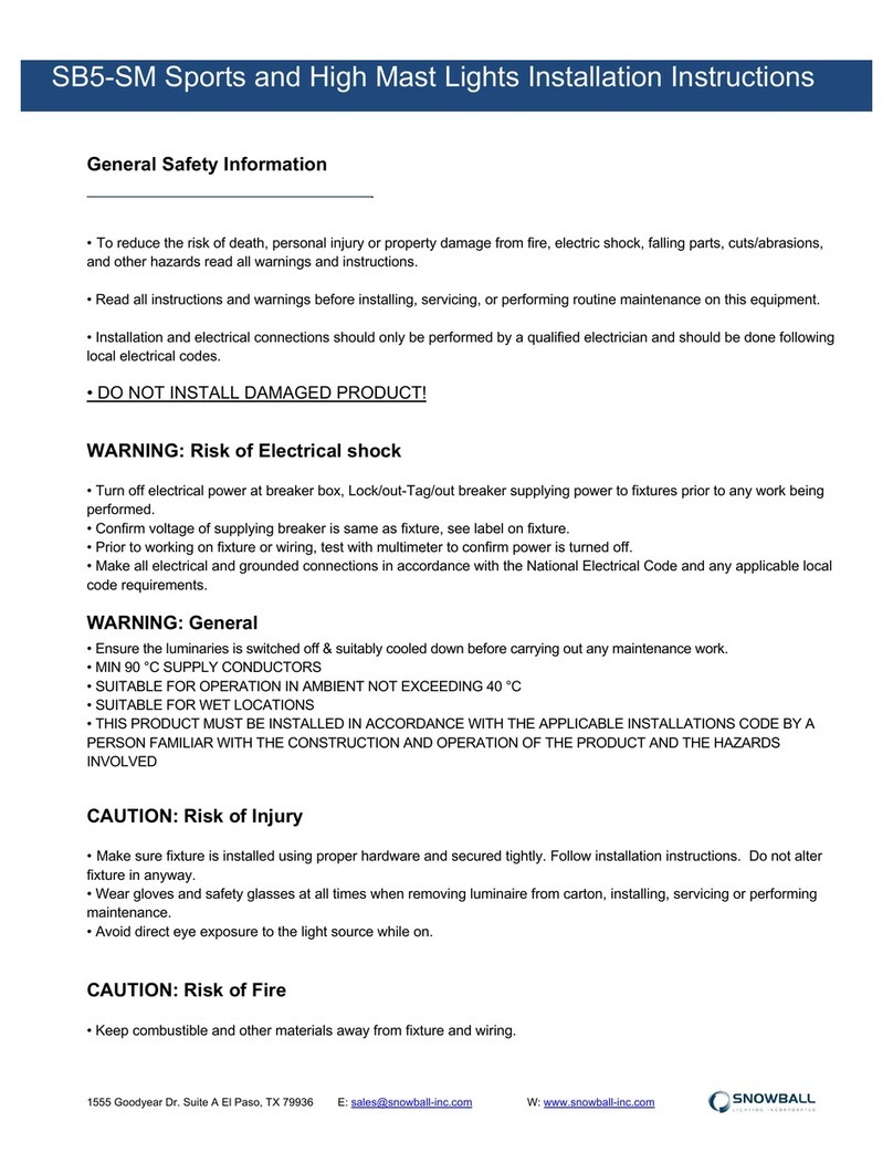 Snowball SB5-SM installation instructions