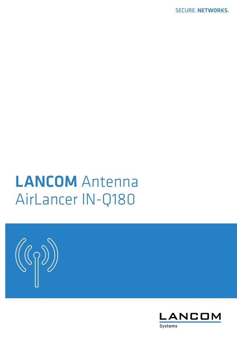 Lancom AirLancer IN-Q180 Mounting instructions