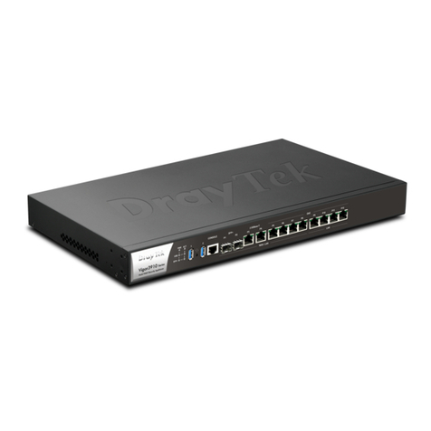Draytek Vigor3910 Series User manual