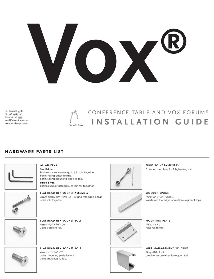 Nienkamper Vox Base installation guide