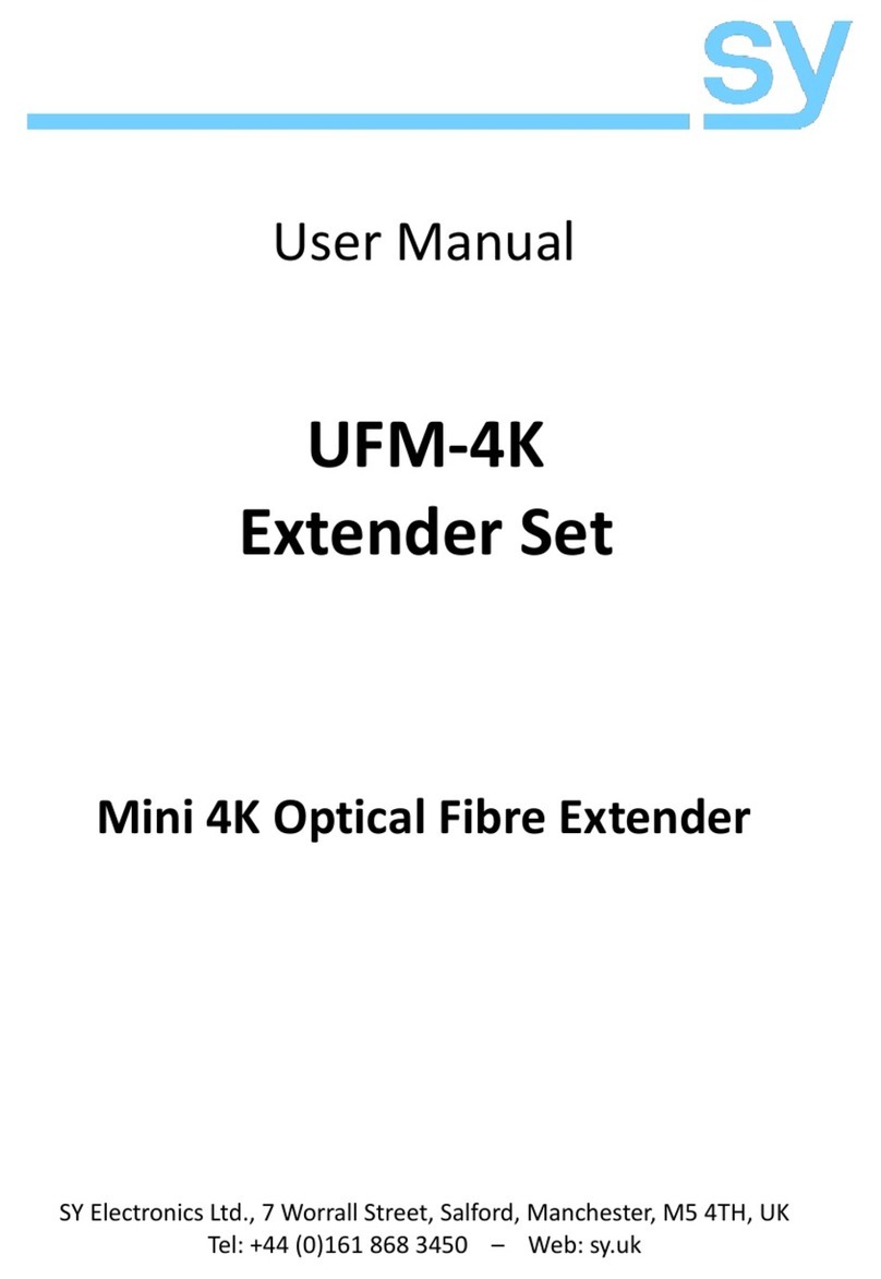 SY UFM-4K User manual