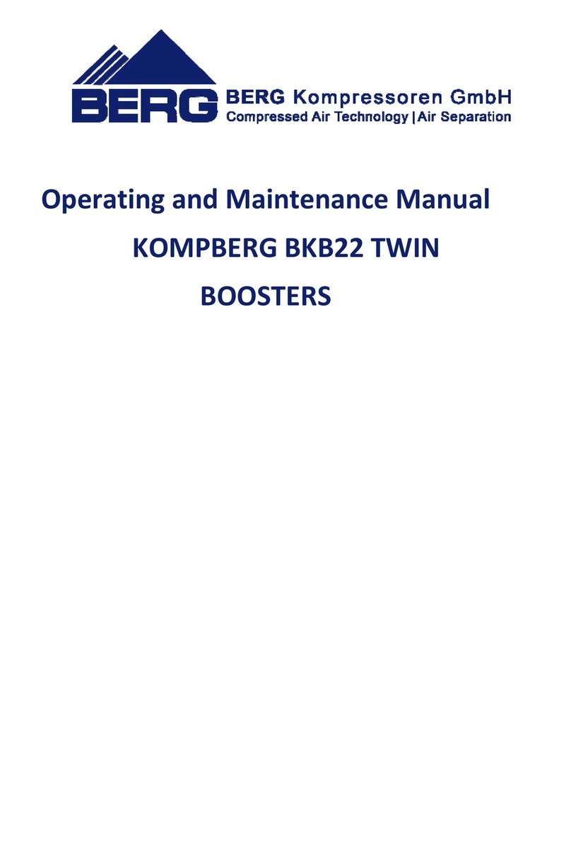 BERG KOMPBERG BKB22 TWIN Operating and maintenance manual