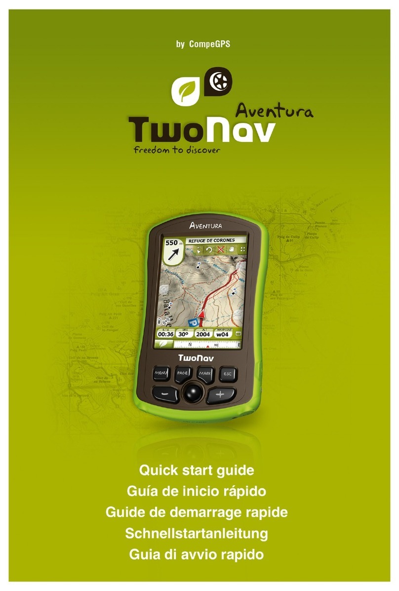 CompeGPS TwoNav Aventura User manual CompeGPS TwoNav Aventura User manual