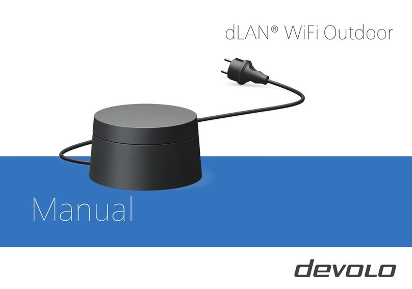 Devolo dLAN WiFi Outdoor manual