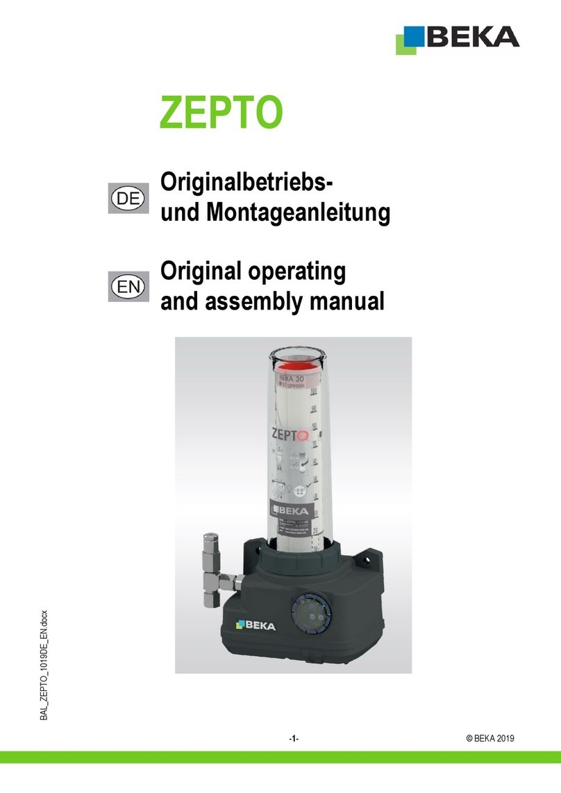 BEKA ZEPTO Product guide
