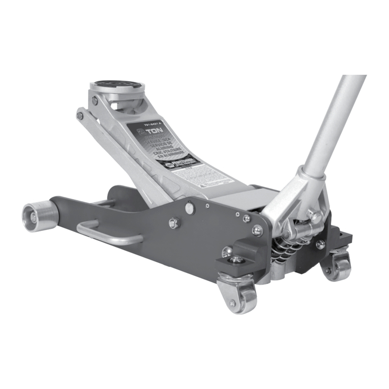 Napa 791-6431 A Operating manual & parts list