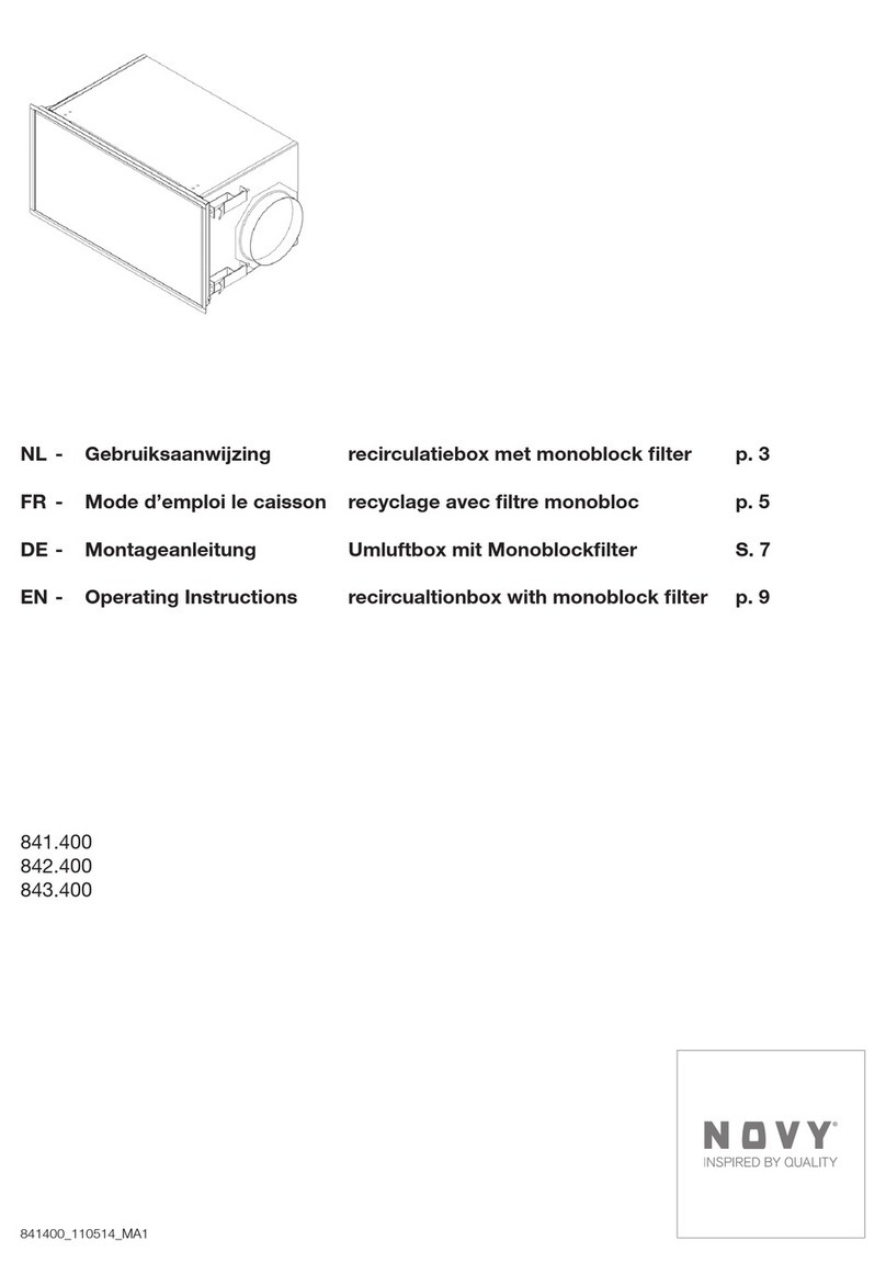 Novy 841.400 operating instructions