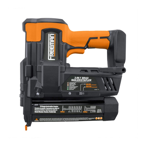 Freeman PE20V2118G User manual